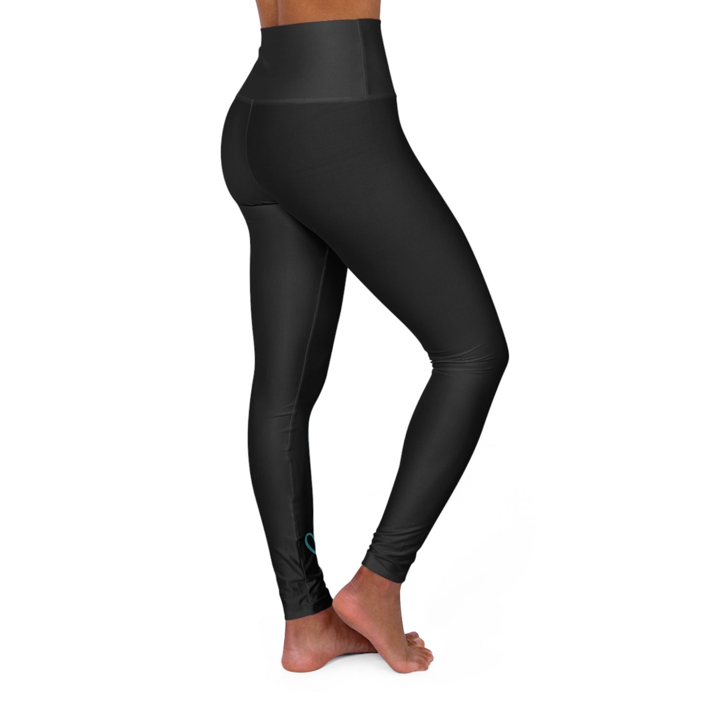 HTH High Waisted Yoga Leggings (AOP)
