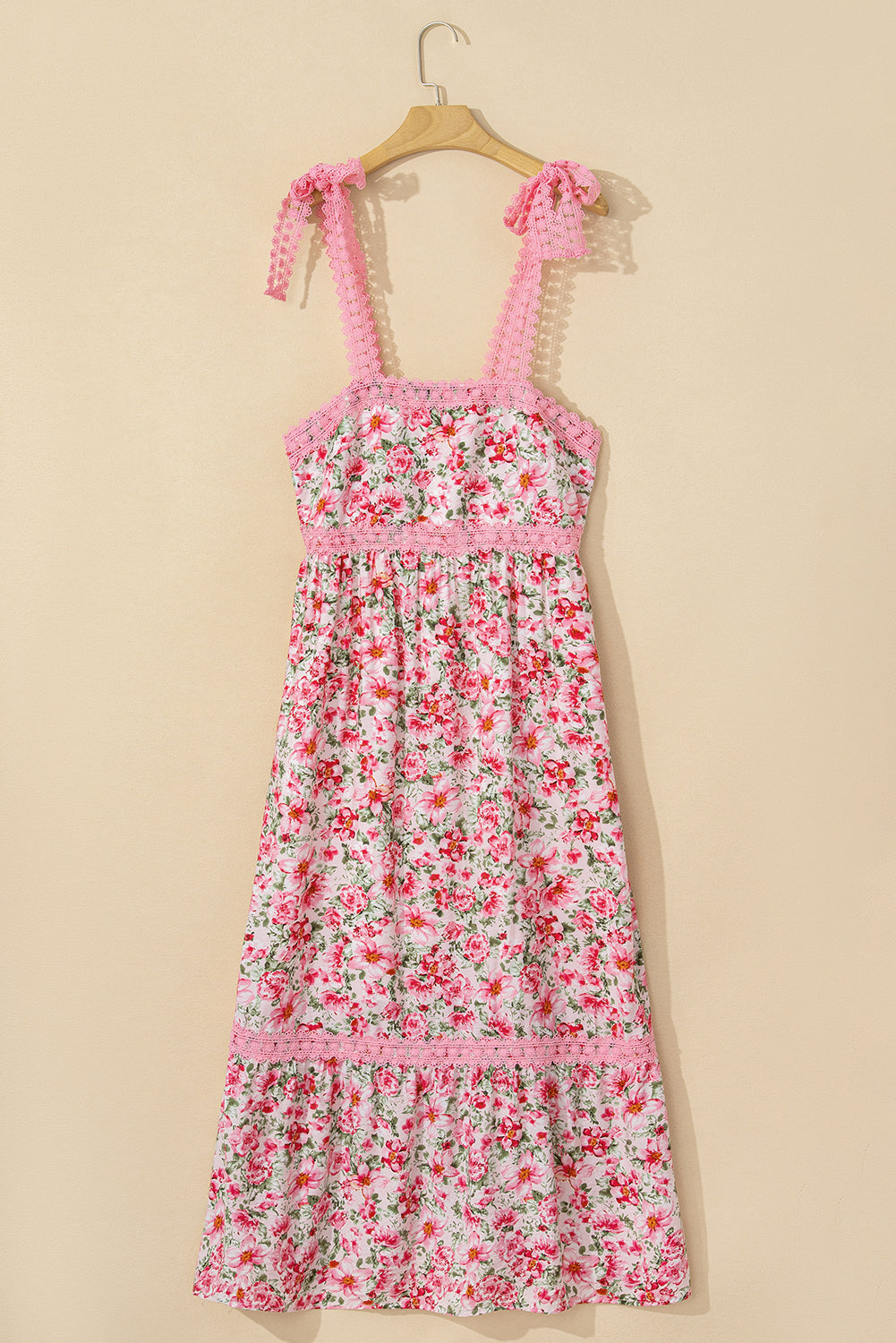 Floral Empire Waist Maxi Dress