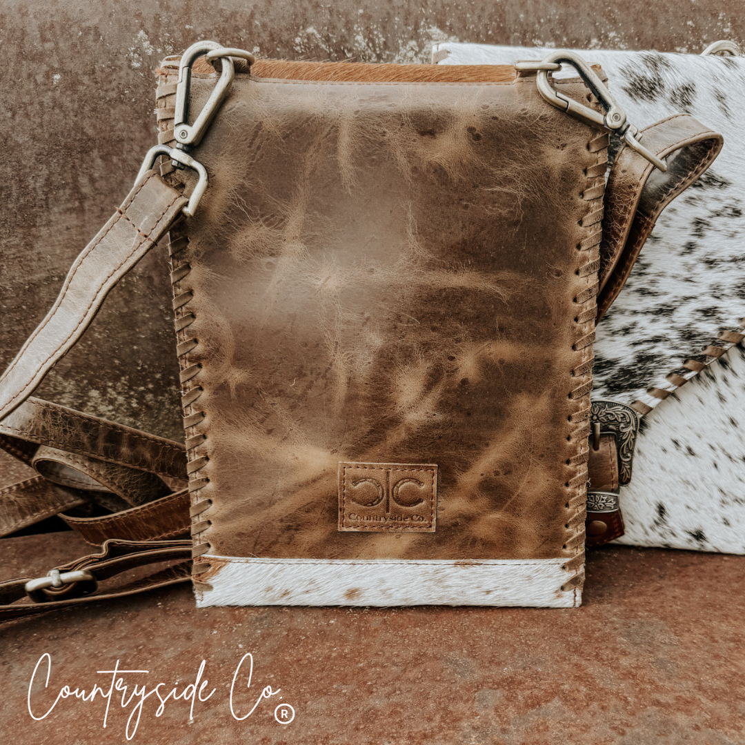 Rustler Cowhide Buckle Purse by Countryside Co.
