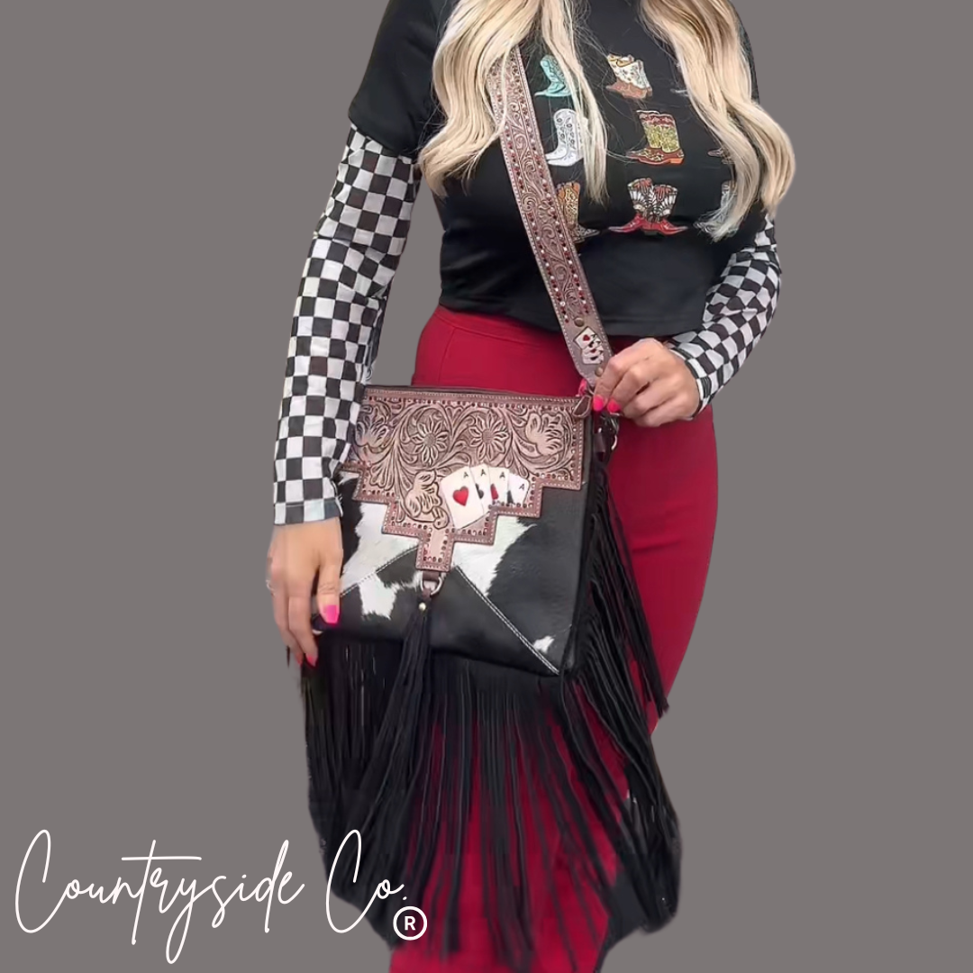 The Gambler Fringe Purse LIMITED EDITION by Countryside Co.