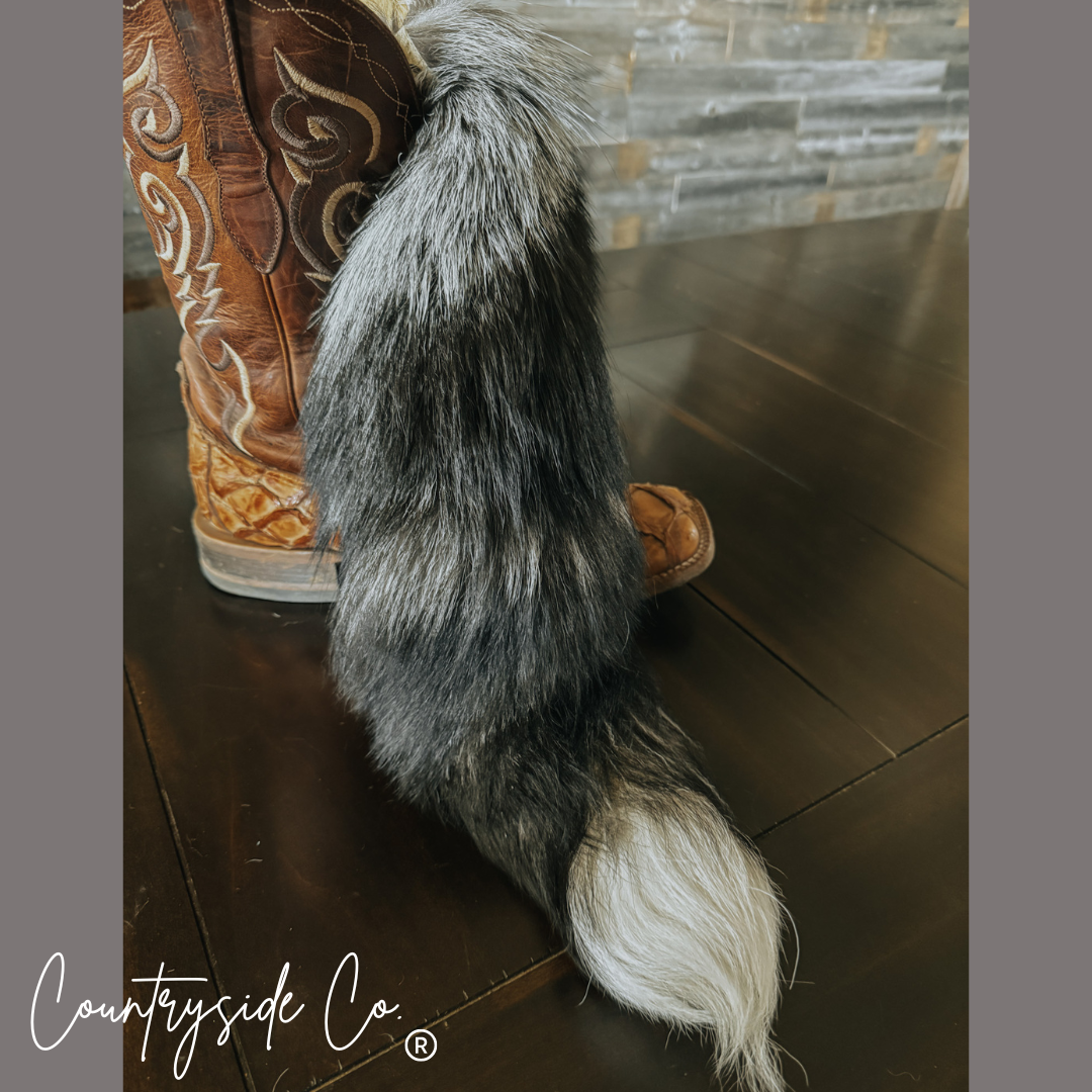 Genuine Silver Fox Tails