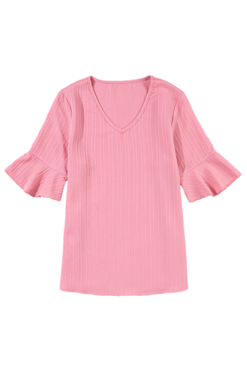 Blush Textured Top