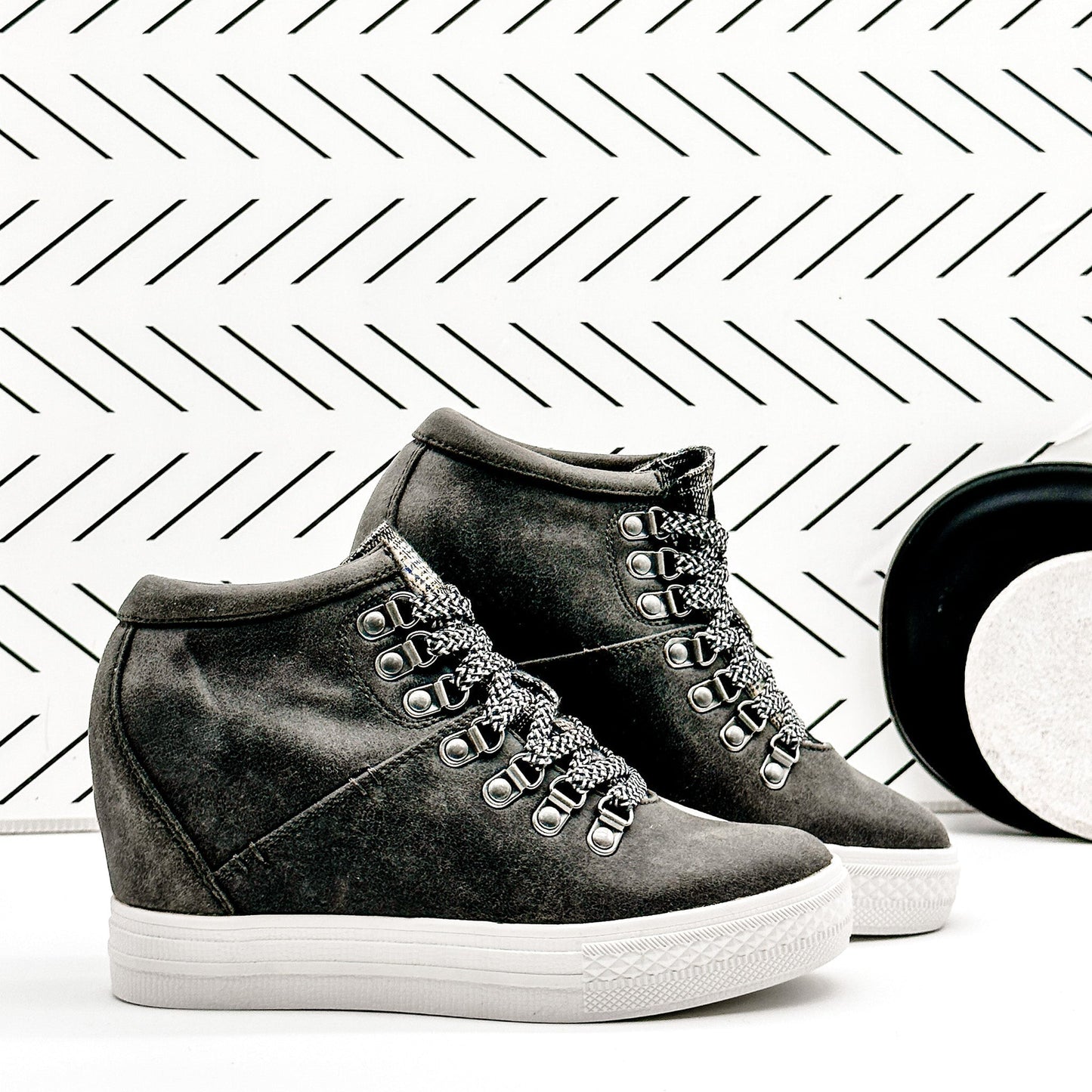 Tibi Sneaker in Grey - Rural Haze