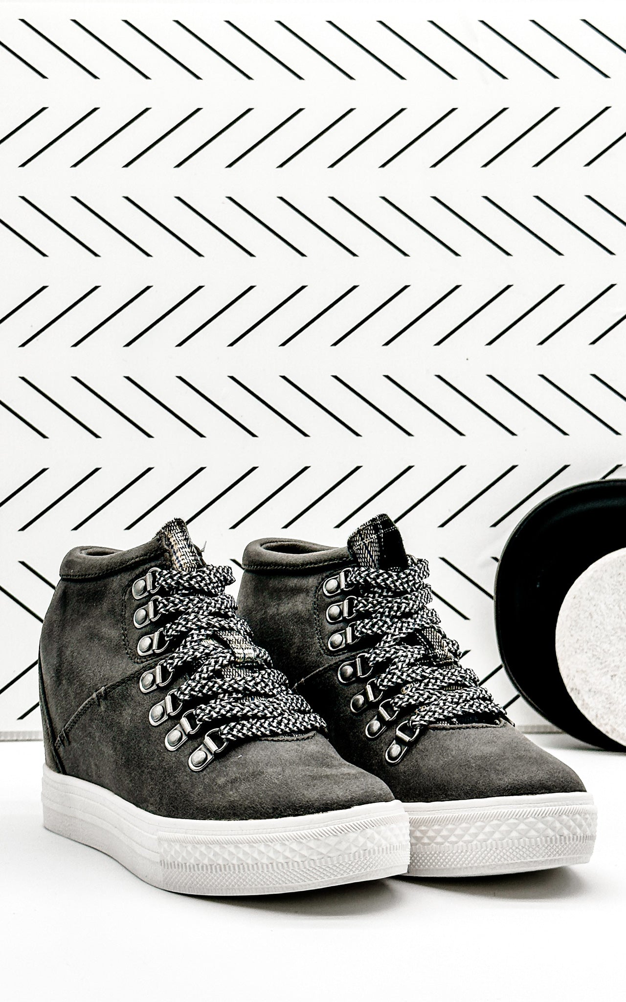 Tibi Sneaker in Grey - Rural Haze