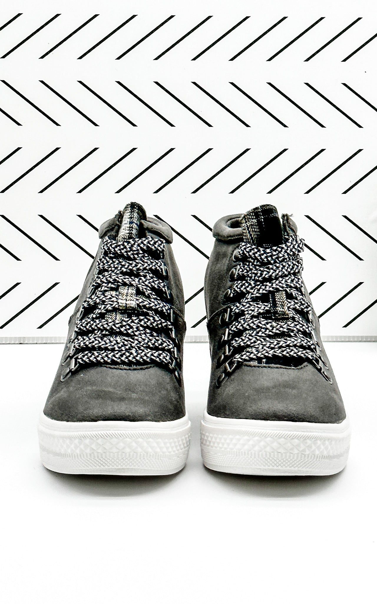 Tibi Sneaker in Grey - Rural Haze