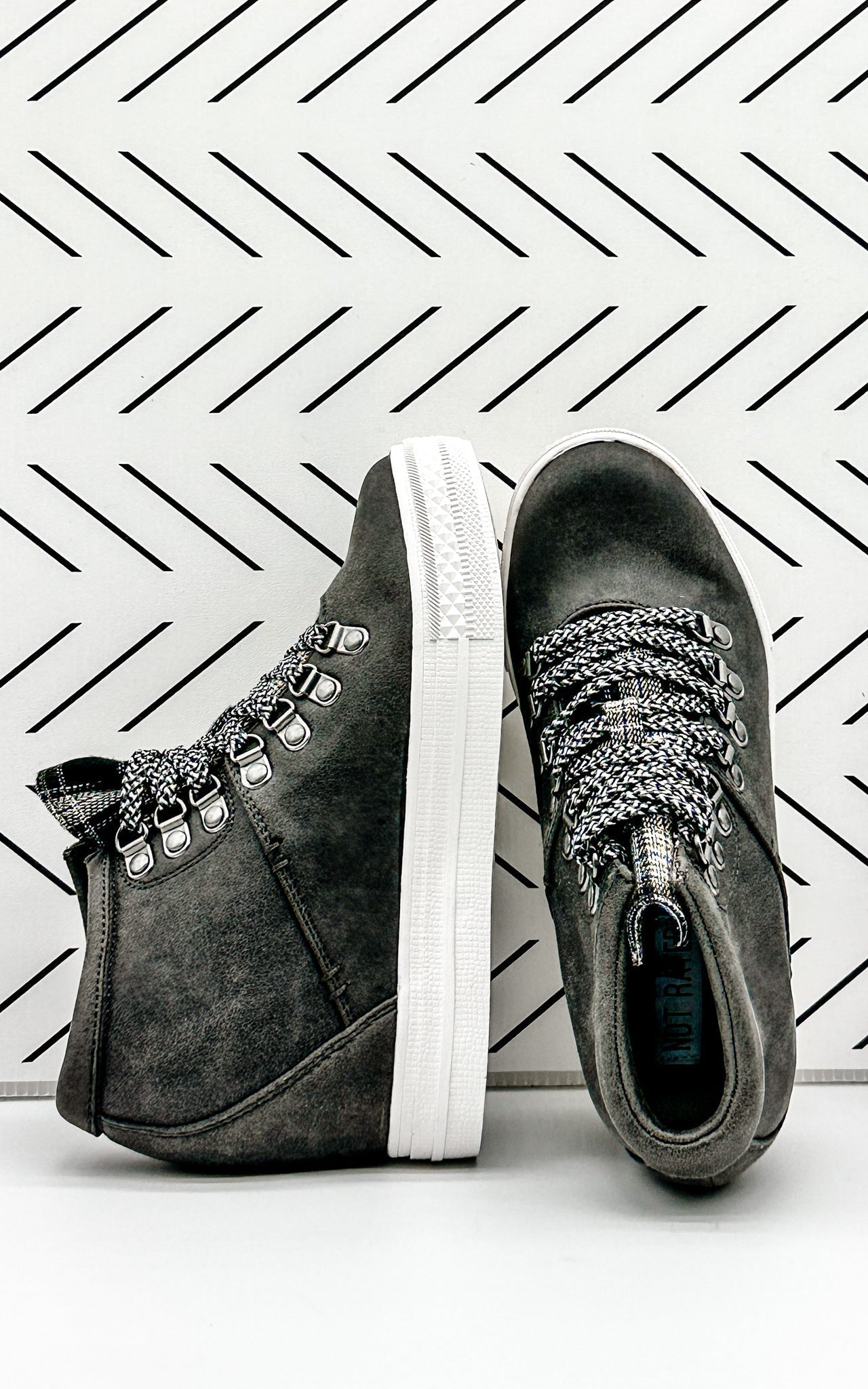 Tibi Sneaker in Grey - Rural Haze