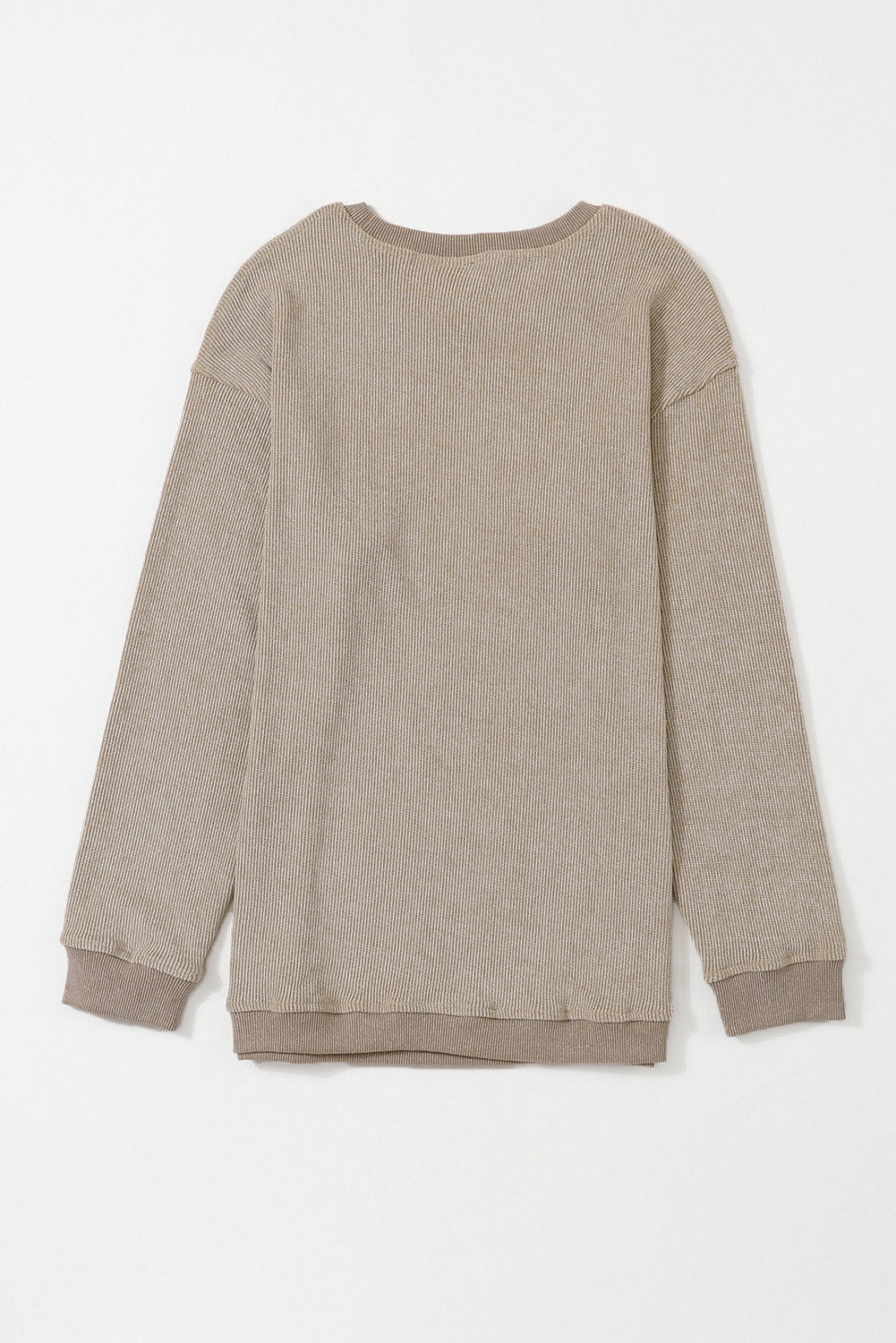 Corded Tunic Sweatshirt