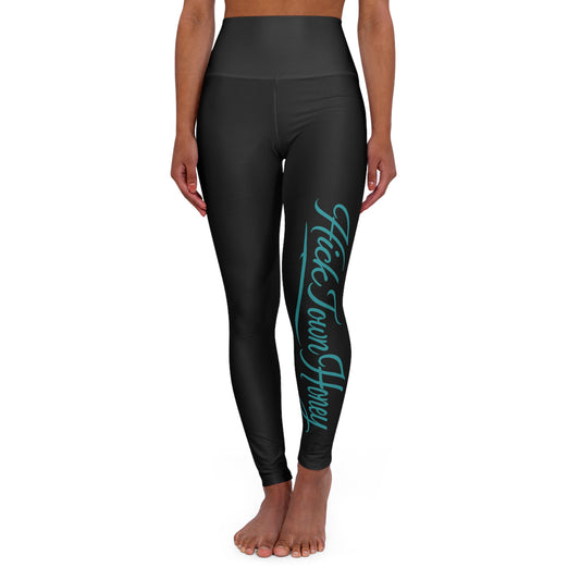 HTH High Waisted Yoga Leggings (AOP)