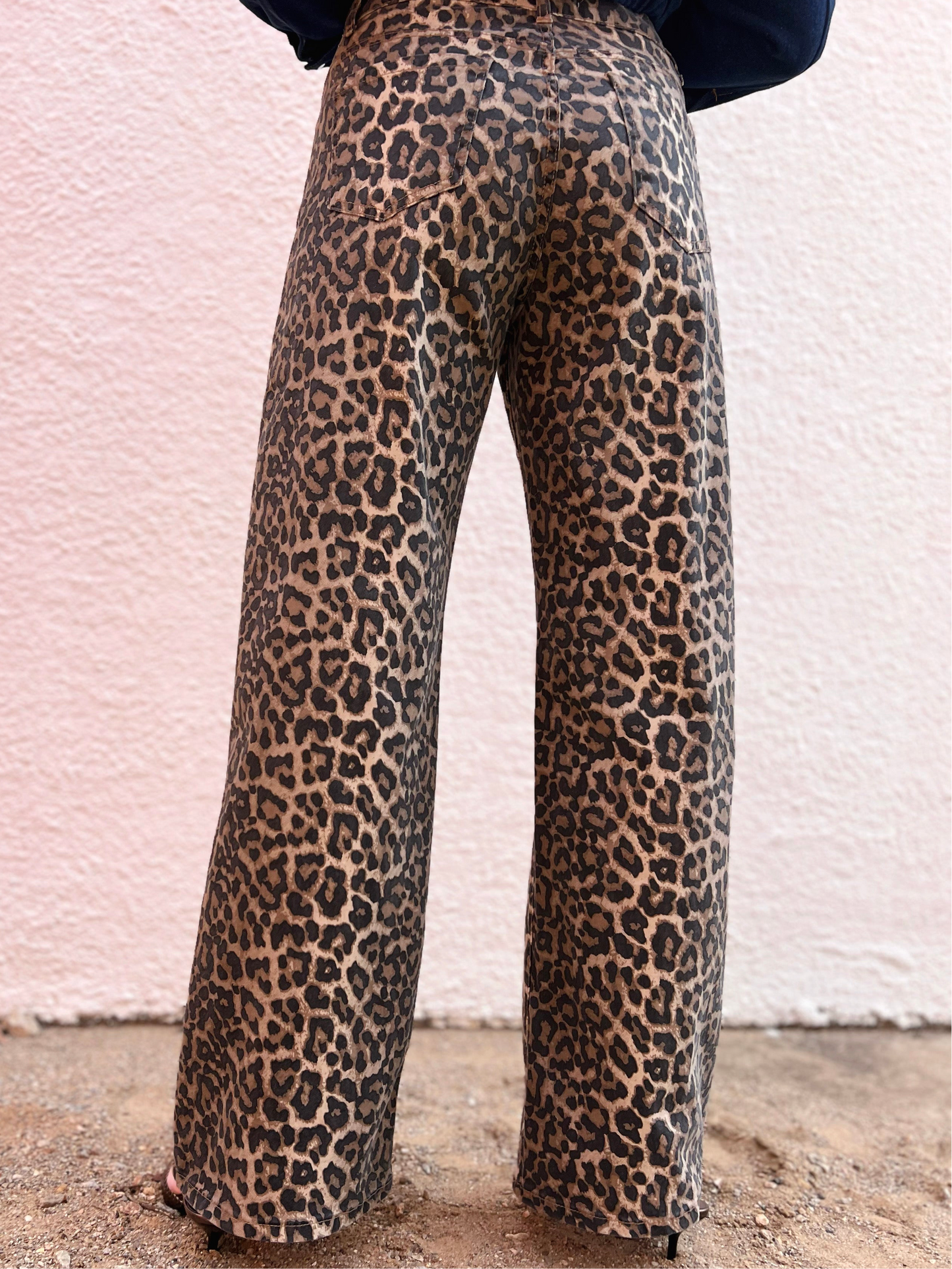 The Heidi Leopard Jean
