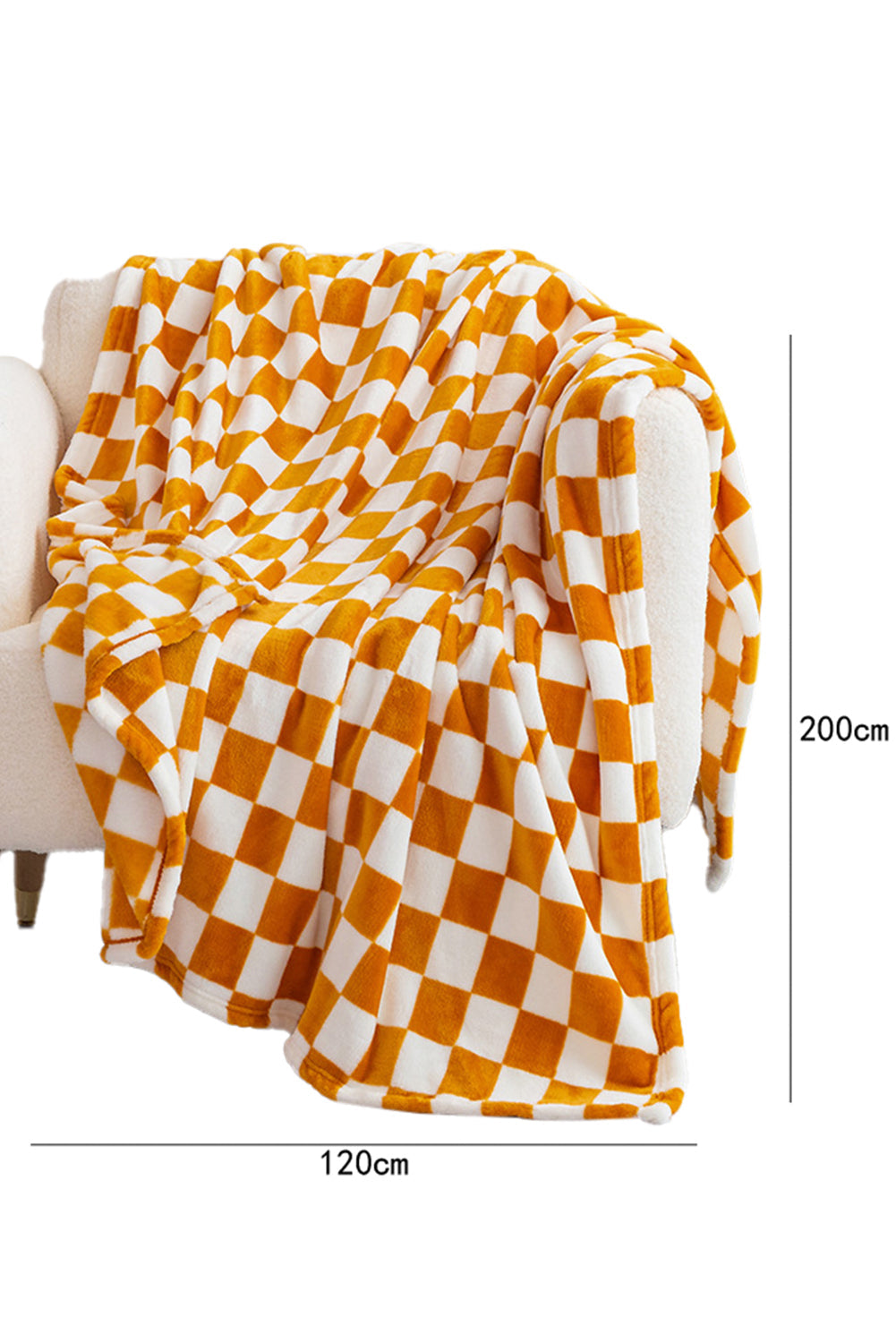 Checkered Throw Blanket