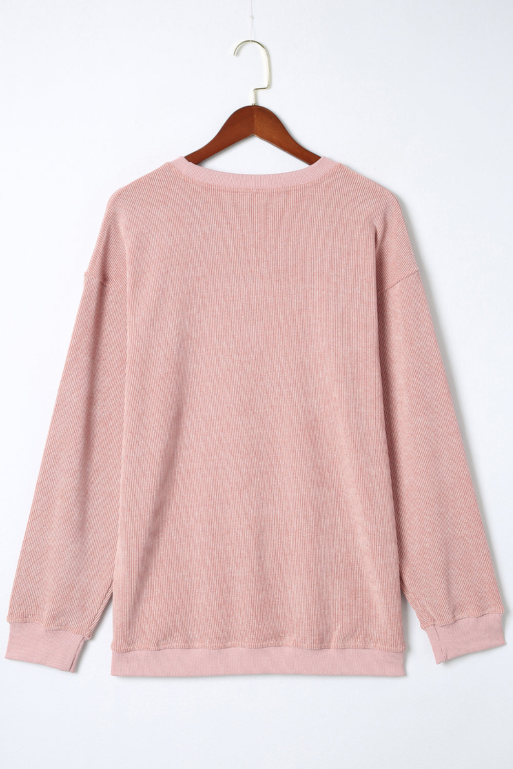 Corded Tunic Sweatshirt