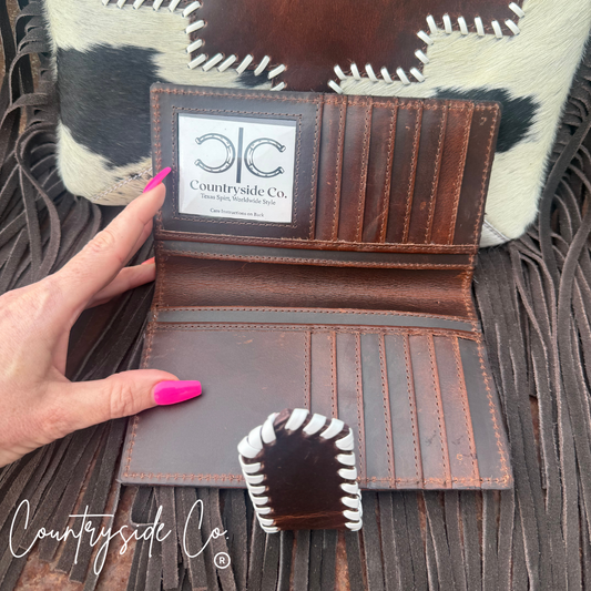 Roper Cowhide Wallet by Countryside Co.