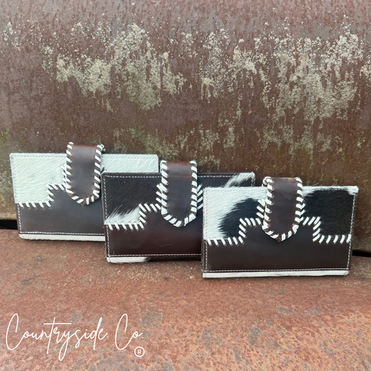 Roper Cowhide Wallet by Countryside Co.