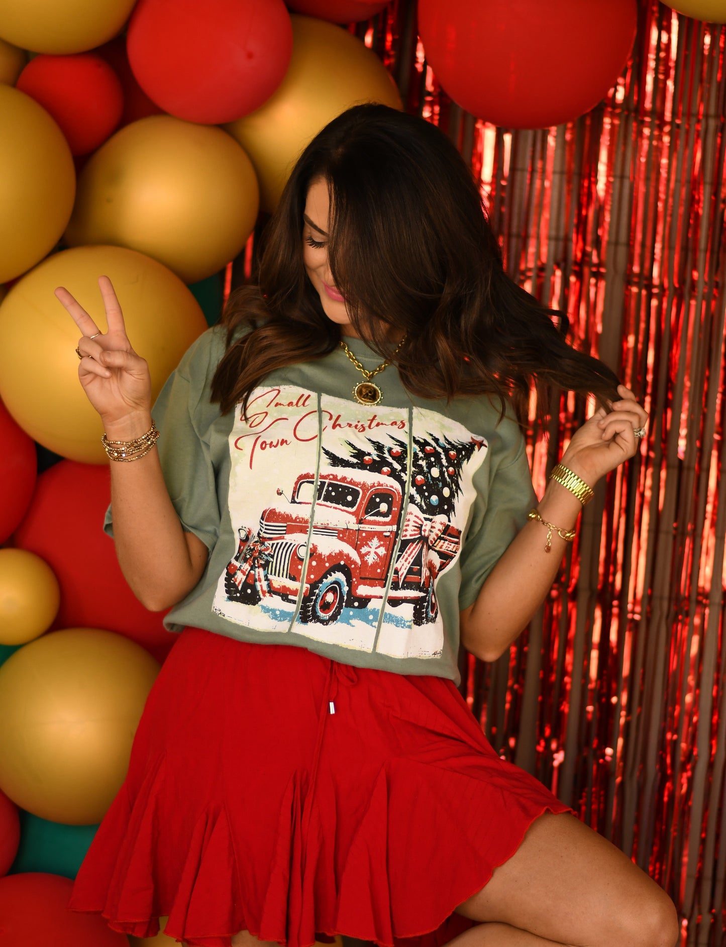 Small Town Christmas Tee