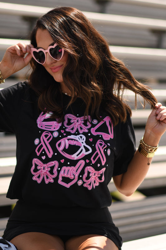 Neon Pink Out Tee