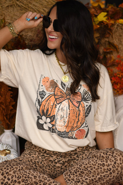 Pumpkin Sketch Tee