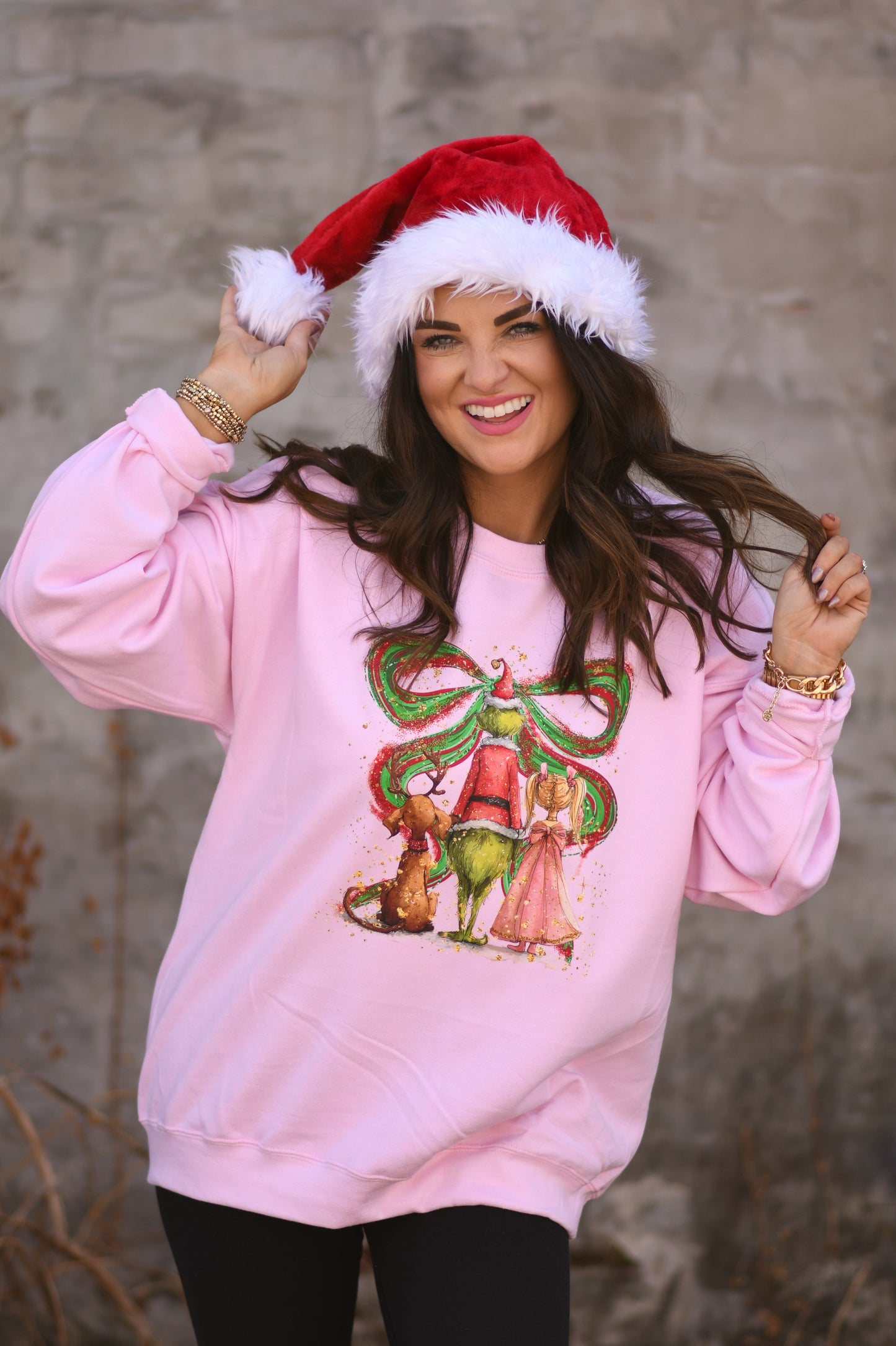 Grinch & Friends Bow Sweatshirt / Tee