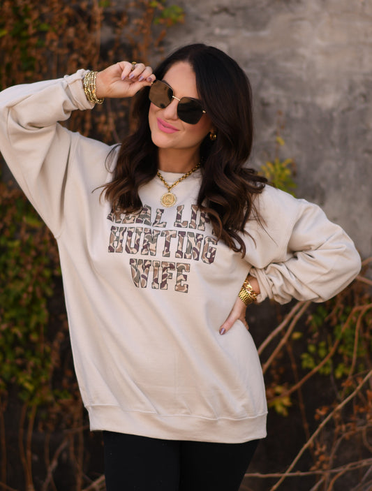 Real Life Hunting Wife Tee / Sweatshirt