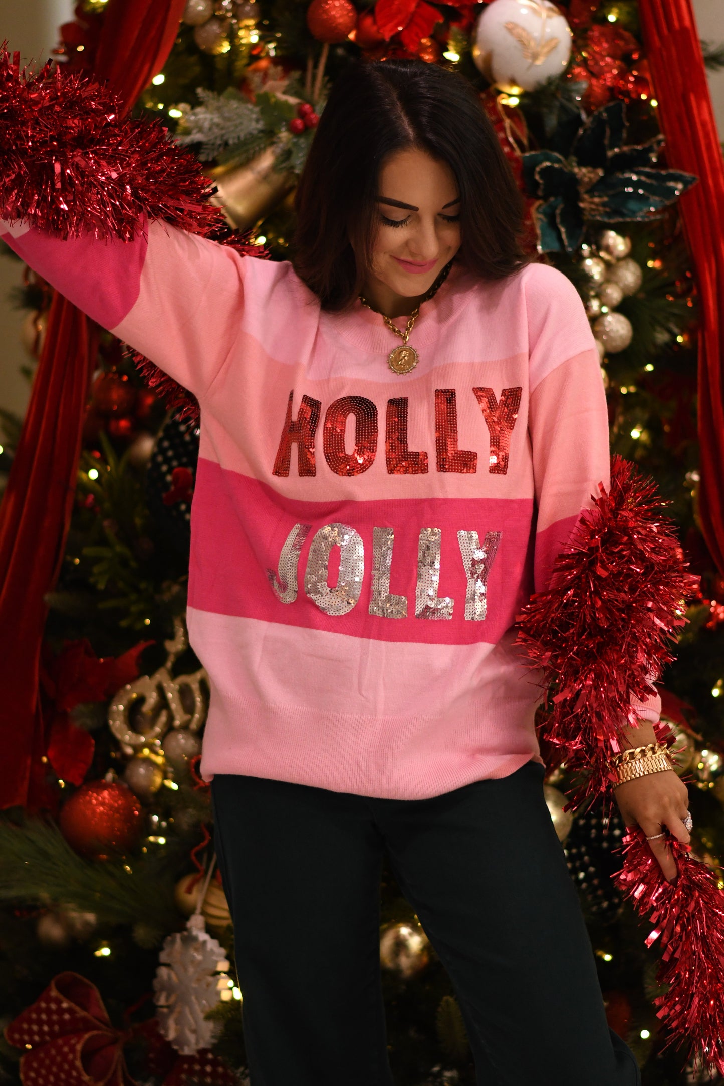 RTS Holly Jolly Sequin Sweaters