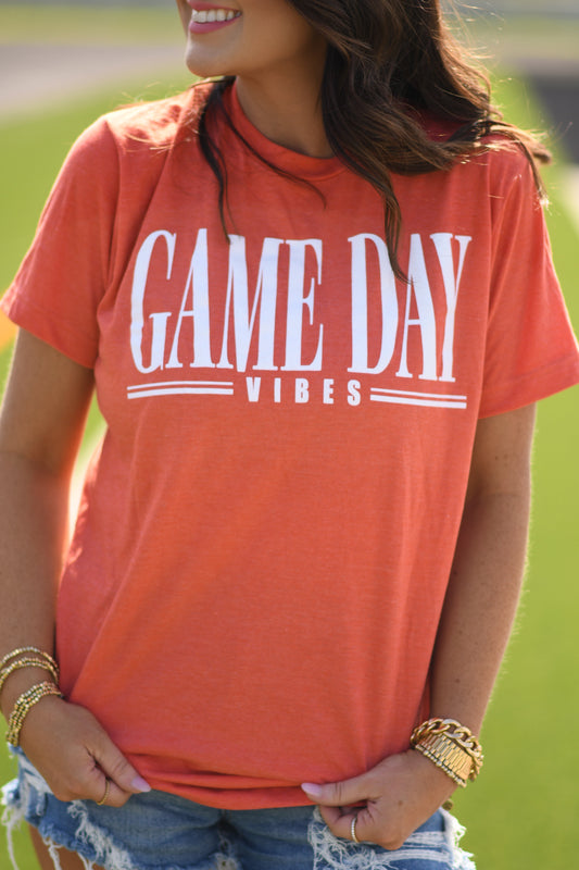 RTS Orange Game Day Vibes Tee