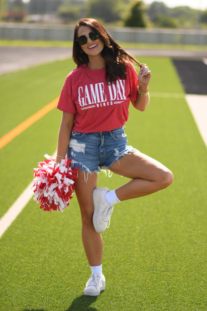 RTS Red Game Day Vibes Tee