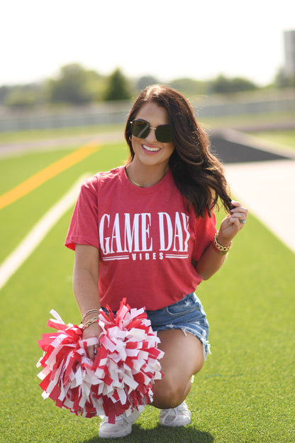 RTS Red Game Day Vibes Tee