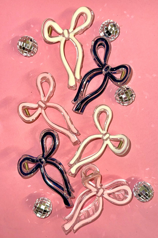 **SALE** Bow Claw Clip