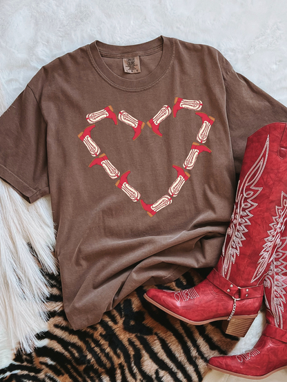 Boot Love Tee