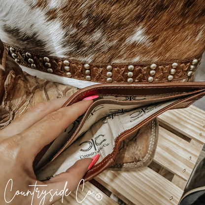 Longhorn Edition The Westin Cowhide Men's Wallet Limited Edition by Countryside Co.