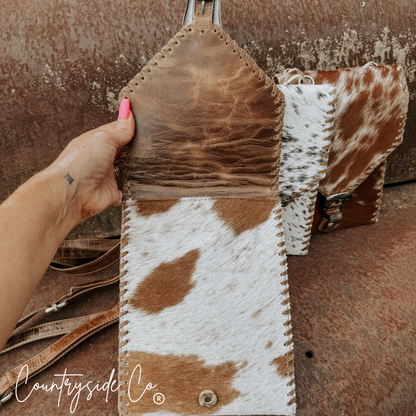 Rustler Cowhide Buckle Purse by Countryside Co.