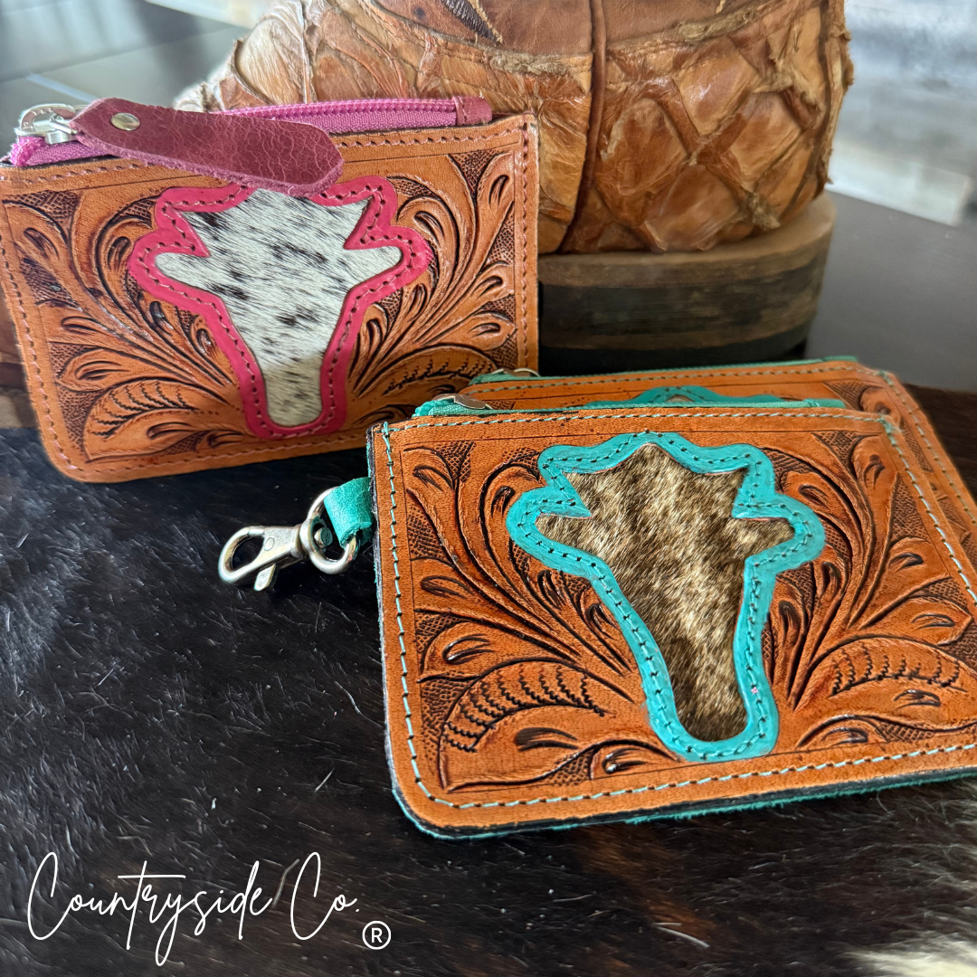 Countryside Cattle Co. Leather Pouch, Wallet