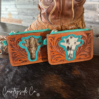 Countryside Cattle Co. Leather Pouch, Wallet