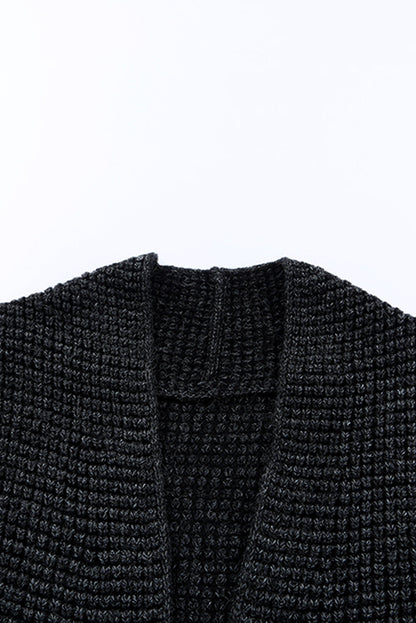 Black Knit Cardigan