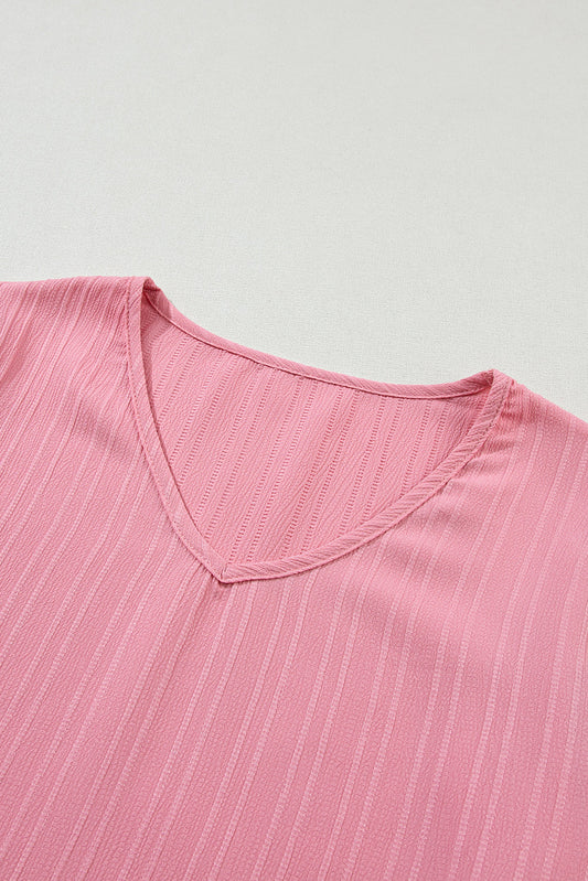 Blush Textured Top