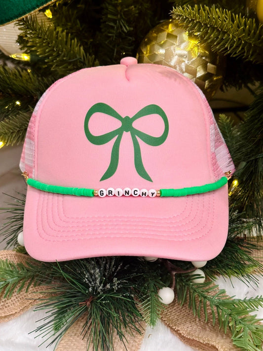RTS Grinchy Holiday Hat Chain