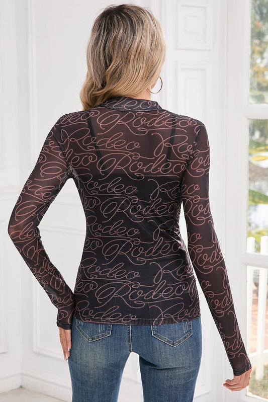 Rodeo Sheer Lace Top