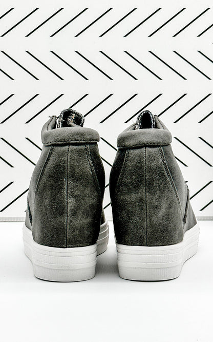 Tibi Sneaker in Grey - Rural Haze