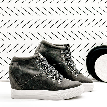 Tibi Sneaker in Grey - Rural Haze