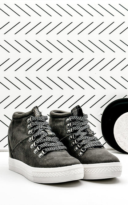 Tibi Sneaker in Grey - Rural Haze
